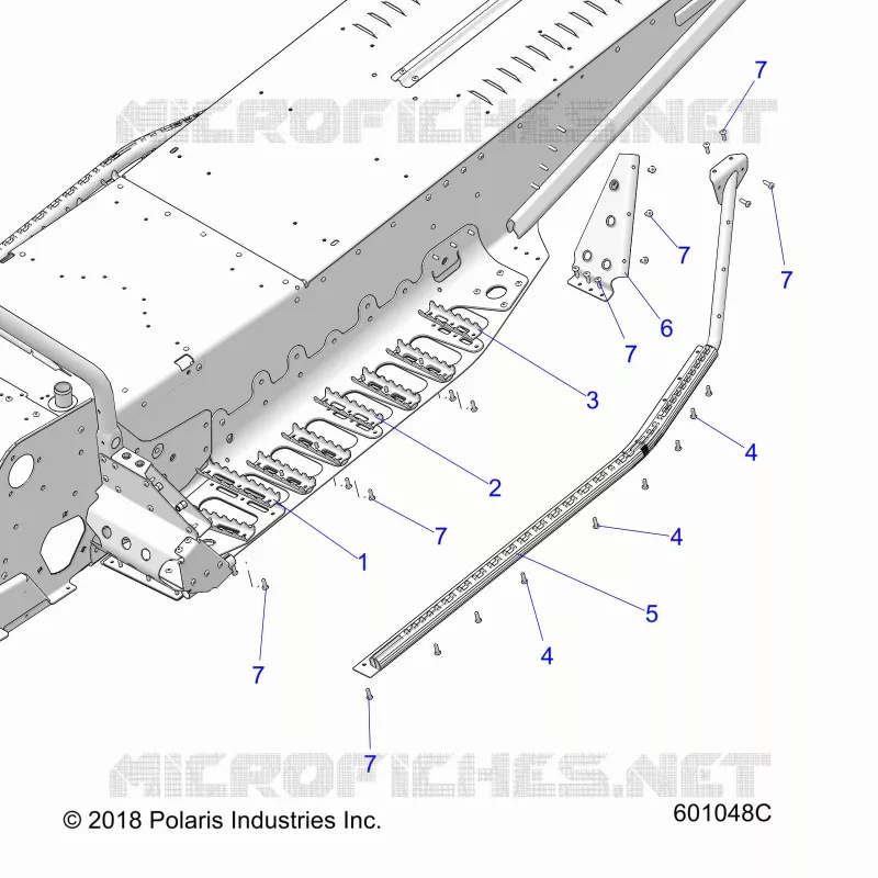 CHASSIS, TÃŠNEL GRIPS AND CLEATS