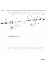 TREN, REAR DRIVE SHAFT