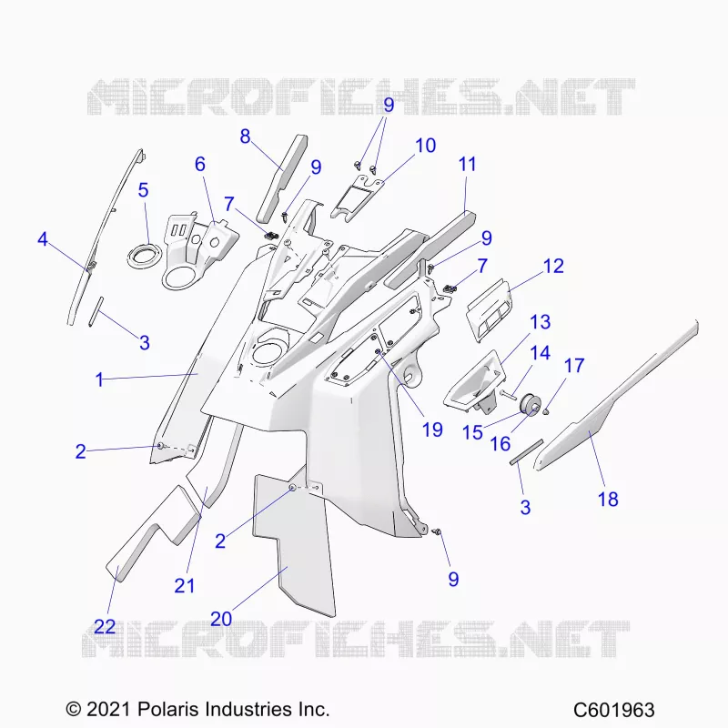 FAIRING MEDIO