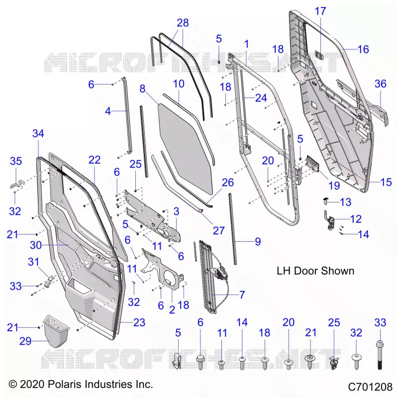 PUERTAS, FRONT, POWER