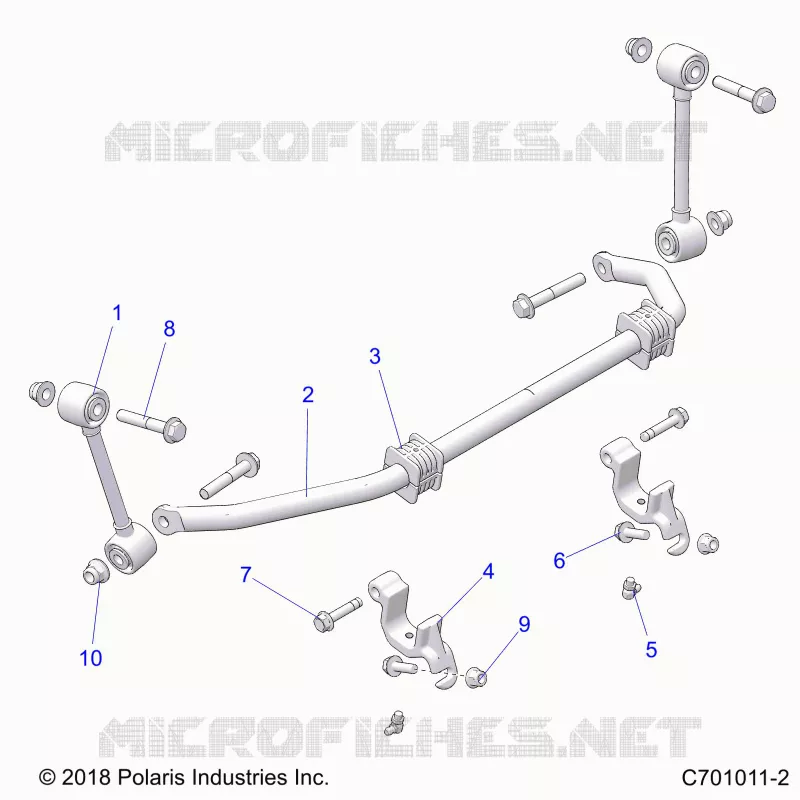 SUSPENSION, FRONT BARRA ESTABILIZADORA- G21GAP99AM/BM (C701011-2)
