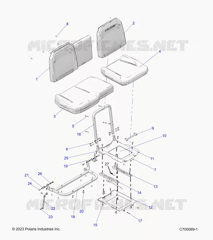ASIENTO ASM. AND SLIDER