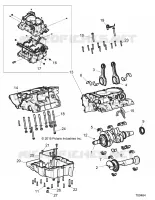 ENGINE, CRANKCASE AND CIGUEÑAL