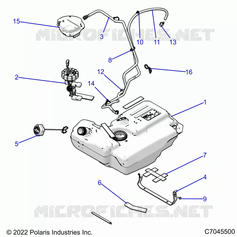 SISTEMA DE COMBUSTIBLE, TANK