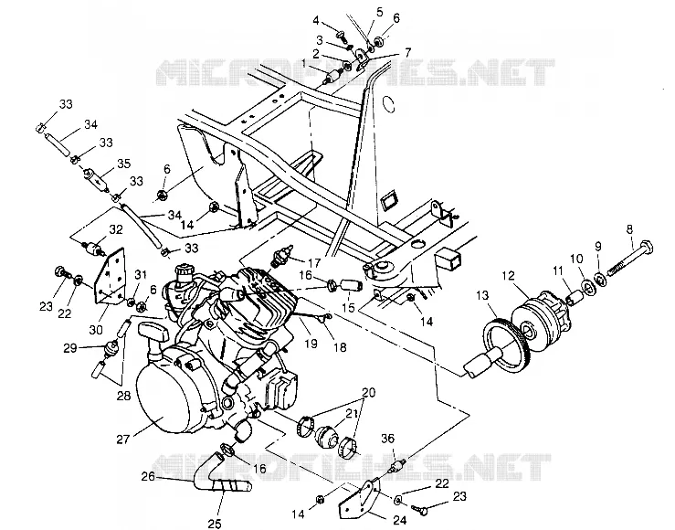 MONTAJE DEL MOTOR 6x6 400L