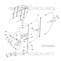 DOORS, BASTIDORD CANVAS 6 PASSENGER