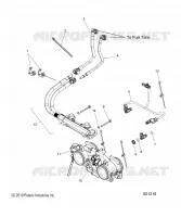 SISTEMA DE COMBUSTIBLE, RAIL, LINES AND THROTTLE BODY