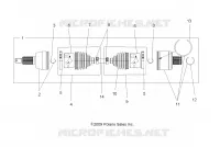 DRIVE TRAIN, DRIVE EJE TRASERO