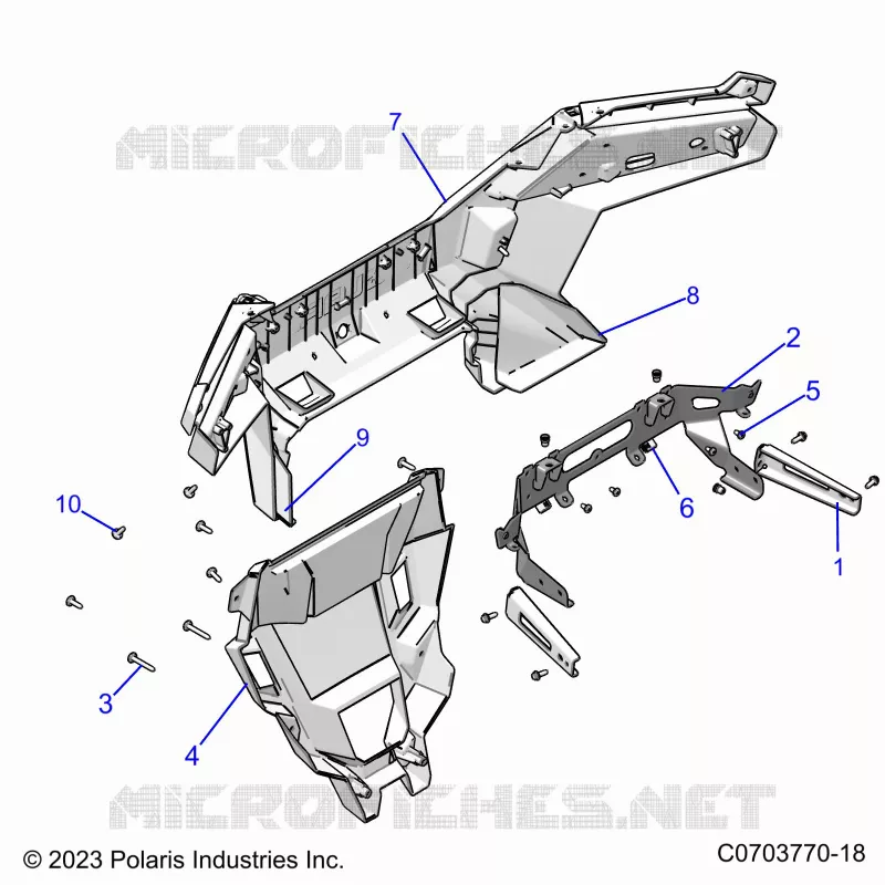 CARROCERÍA POSTERIOR BUMPER