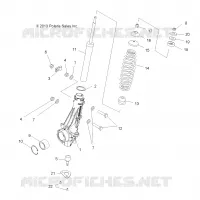SUSPENSION, PUNTAL DELANTERO