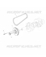 MOTOR, POLEA AND DRIVE BELT