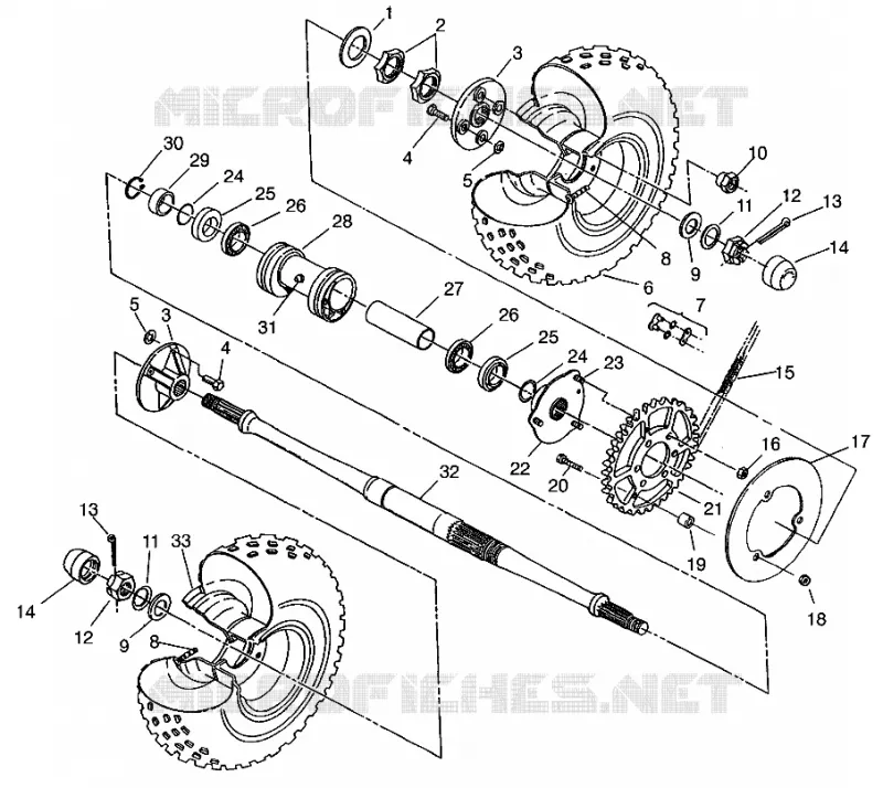 Tracción trasera 2X4 300 W957530 (4930053005C002)