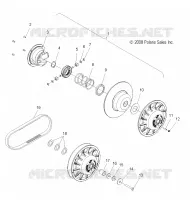 DRIVE TRAIN, EMBRAGUE, SECONDARY