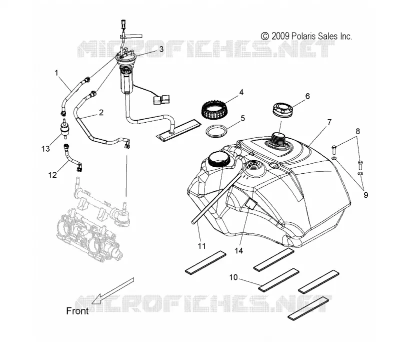 SISTEMA DE COMBUSTIBLE, GASOLINA TANK and GASOLINA LINES