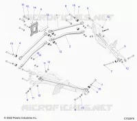 SUSPENSION TRASERA TRAILING ARMS MOUNTING