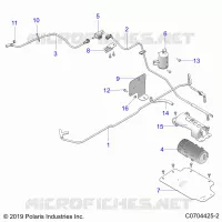 GASOLINA SYETEM, GASOLINA TANK EVAP, CANISTER AND LINES