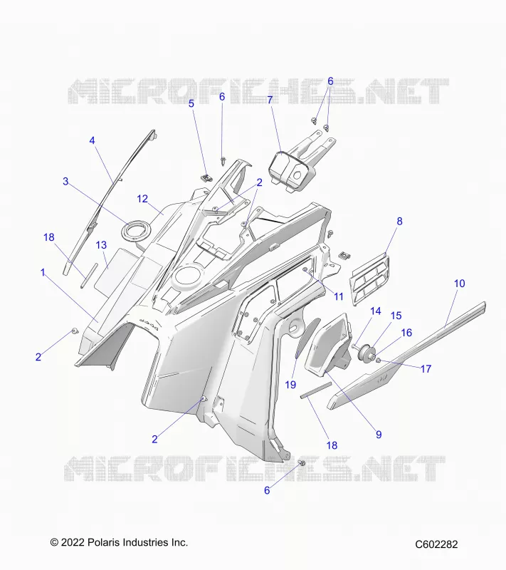 FAIRING MEDIO
