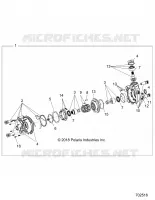 TREN, FRONT GEARCASE