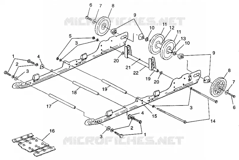 SUSPENSIÓN ULTRA SPX 0975678, ULTRA SPX SE H975678 AND EUROPEAN ULTRA SPX S (4939533953B011)