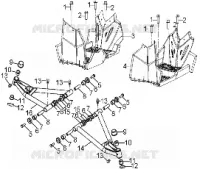 CHASIS, A-ARM AND REPOSAPIÉS
