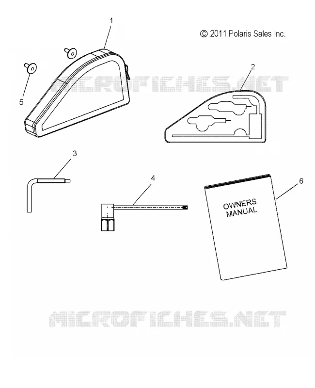 KIT DE HERRAMIENTA AND EL MANUAL DEL PROPIETARIO