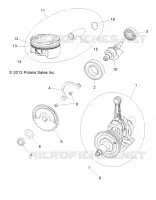 MOTOR, CIGUEÑAL, PISTÓN AND BALANCE SHAFT