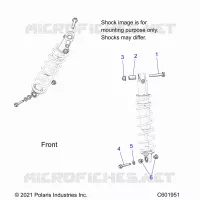 SUSPENSION, MONTAJE DE DESCARGA, IFS