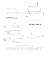 REFERENCES, TOOL KIT AND EL MANUAL DEL PROPIETARIOS