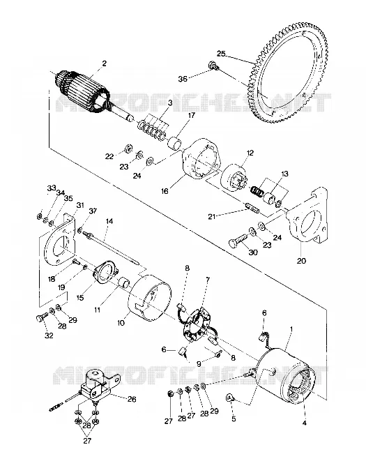 MOTOR DE ARRANQUE Sprint E/S (4915431543037A)