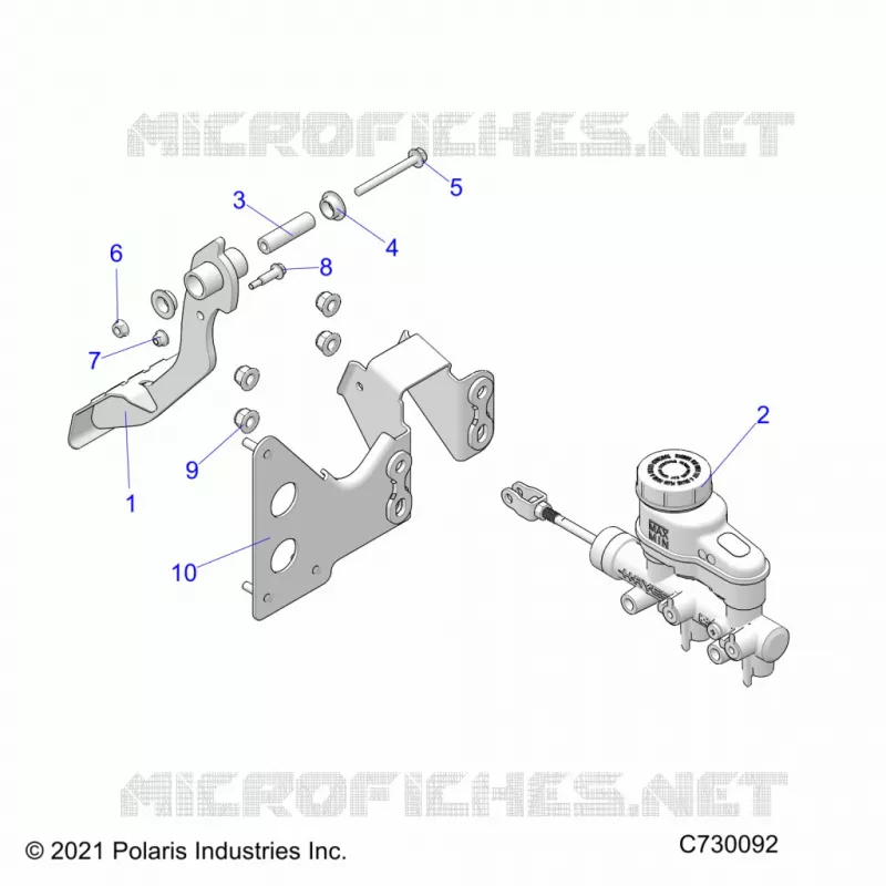 BRAKES, PEDAL AND CILINDRO MAESTRO