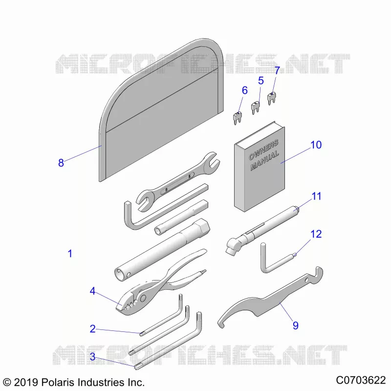 REFERENCE, EL MANUAL DEL PROPIETARIO AND TOOL KIT