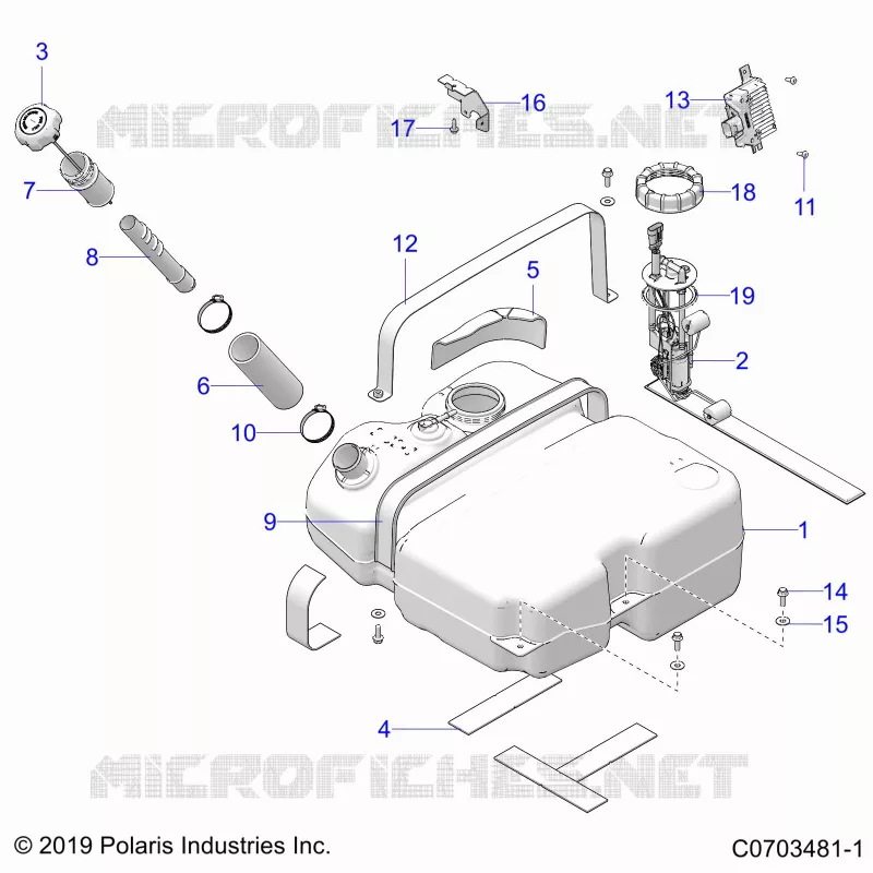 SISTEMA DE COMBUSTIBLES, FUEL TANK
