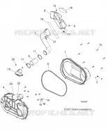 DRIVE TRAIN, TAPA DEL EMBRAGUE AND DUCTING