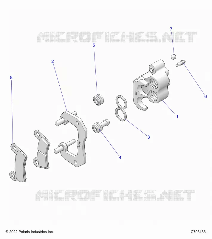 BRAKES, PINZA TRASERA