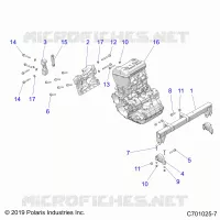 MOTOR, MOUNTING & LONG BLOCK