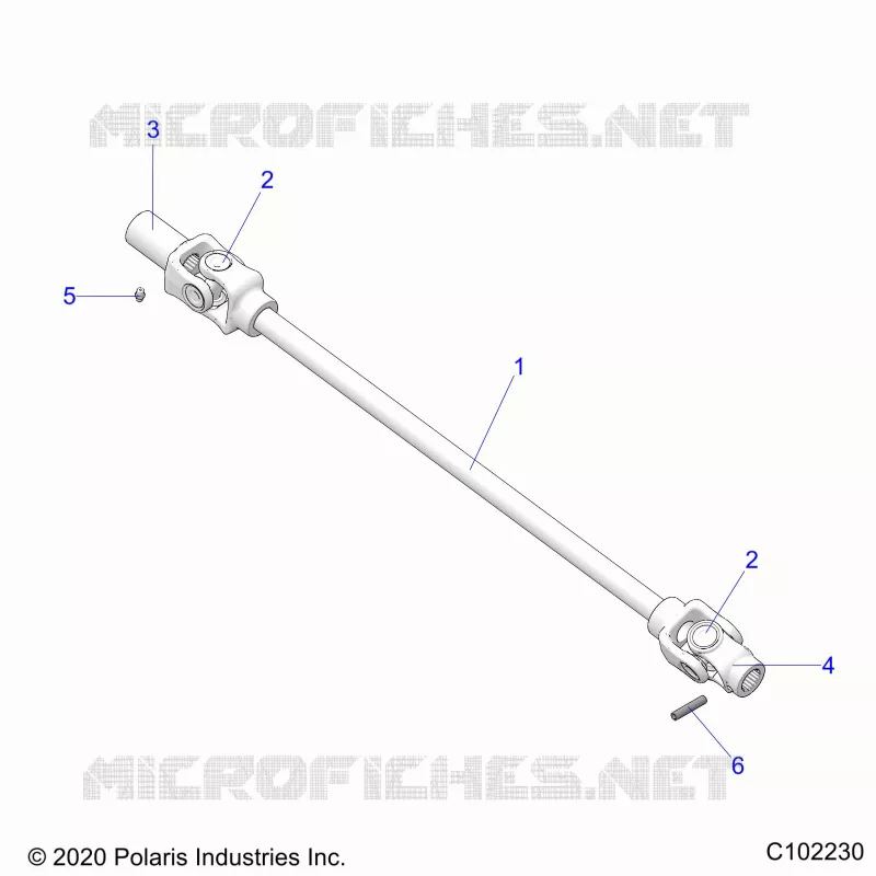 TREN, FRONT PROP SHAFT