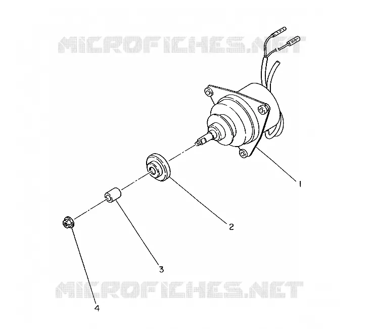 MOTOR DEL VENTILADOR 350 4X4 / W928139 (4922832283045A)
