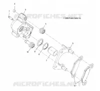 BRAKES, PINZA FRENO TRASEIRA