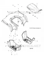 TRASERO CAB, SEAT AND FOOTWELLS