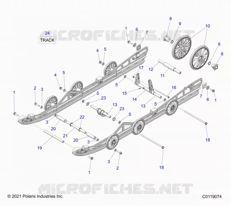 CSUSPENSION TRASERA AND TRACK