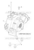 TREN, FRONT GEARCASE MOUNTING