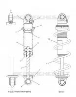 SUSPENSION, CHOQUE FRONTAL TRACK (CLEAR COIL OVER)