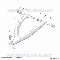 SUSPENSIÃ“N DELANTERA CONTROL ARMS UPPERS