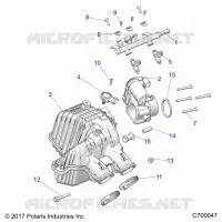 ENGINE, TOMA DE AIRE MANIFOLD