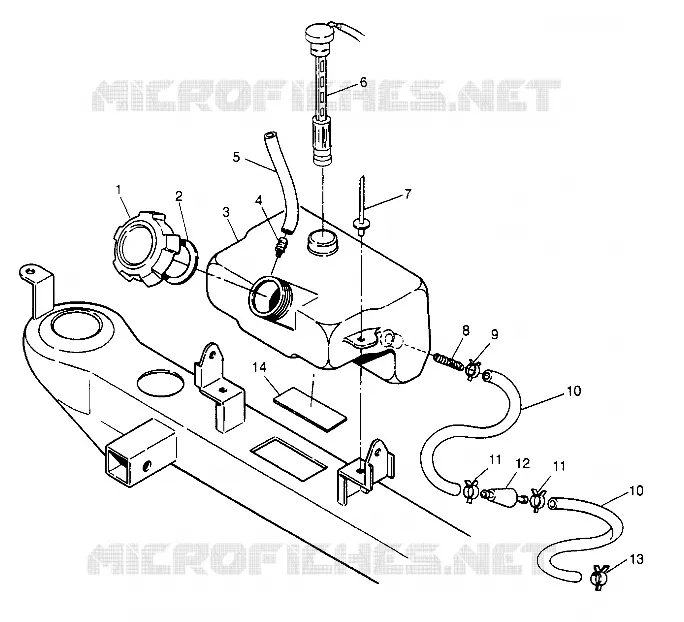 TANQUE DE ACEITE ASSEMBLY Sport 400L W948540 (4927232723A012)