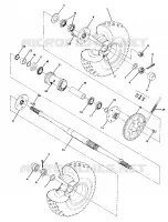 RUEDA TRASERA DRIVE ASSEMBLY (4916351635023A)