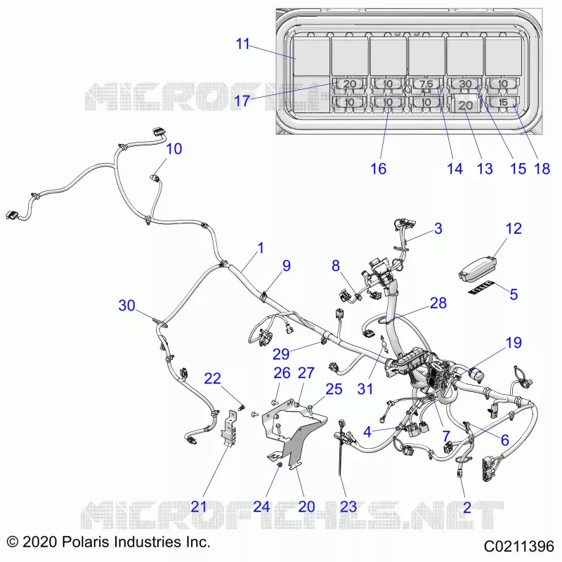 ELECTRICA, MAIN WIRE HARNESS