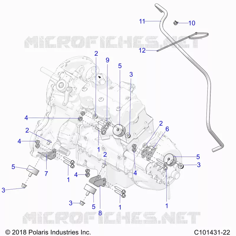 ENGINE, MOUNTING AND TRANSMISIÃ“N MOUNTING