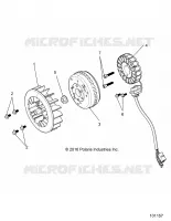 ENGINE, STATOR AND VOLANTE