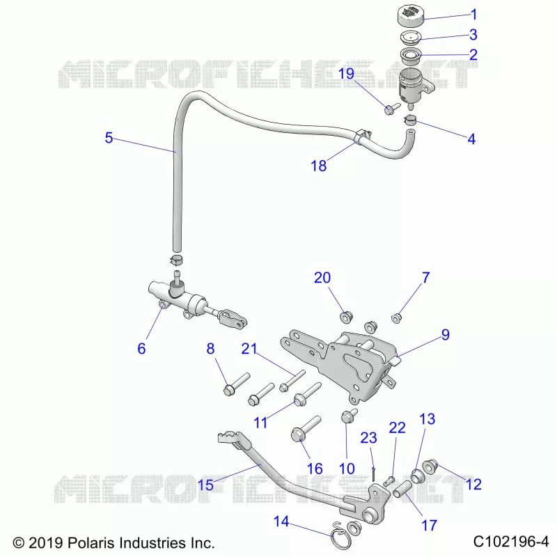 BRAKES, BRAKE PEDAL AND CILINDRO MAESTRO